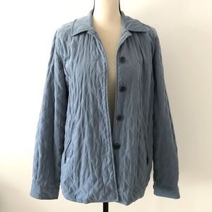 Faconnable Quilted Classic Light Blue Jacket M